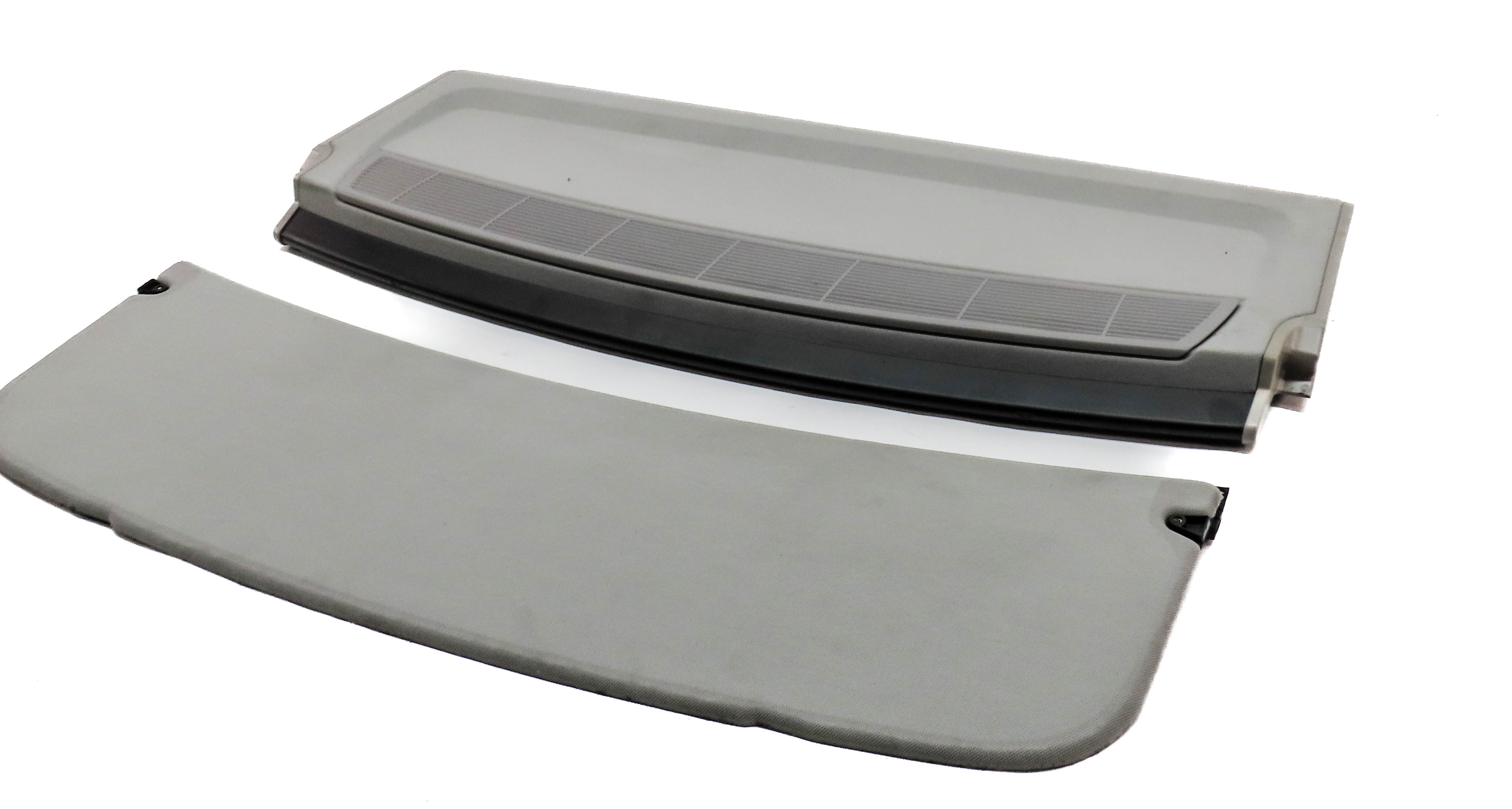 10-13 BMW 535iGT 550iGT F07 F10 REAR TRUNK CARGO PRIVACY COVER TRAY SET/2 (Gray) — exact item pictured